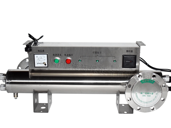 新款 法蘭對開 紫外線殺菌器 二次供水處理設(shè)備