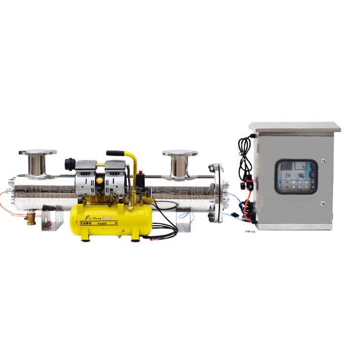 自動清洗型 紫外線消毒器 304不銹鋼筒體 大流量